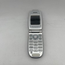 Sony Ericsson Z300a Blue Cingular Flip Phone Cell Phone - Vintage - UNTESTED