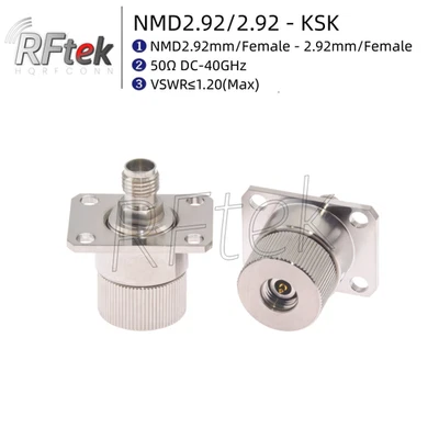 NMD 2,92mm Buchse - 2,92mm Buchse VNA Connector Network Analyzer Adapter - Bild 1 von 3