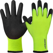 Kebada T3 Winter Work Gloves for Men and Women, Warm Knit Cold Weather Work Glov