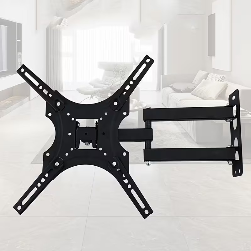 32~55인치 LCD 및 LED TV용 벽걸이 TV 거치대, 회전 및 기울기 조절 가능, 최대 하중 30kg 4