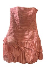 Vintage Pink Jessica McClintock Gunne Sax Formal Prom Dress 80s 90s y2K Size 7