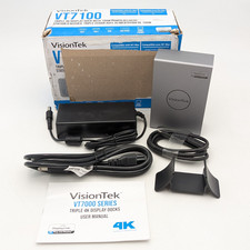 VisionTek VT7100 Triple 4K Display Docking Station 100W 901499 Silver
