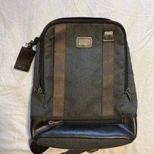 Tumi Slim Backpack laptop 222682AT2 Alpha Bravo Dover Gray Deluxe Ballistic