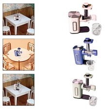 Mini Dollhouse Juicer Model 1:12 Pretend Play Toy Accessory Collectors