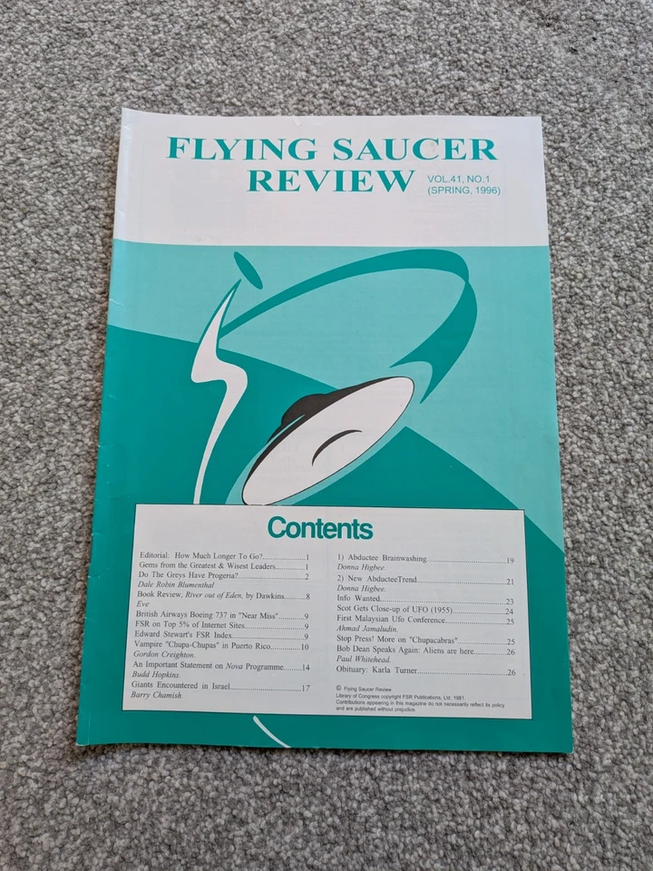 Flying Saucer Review Magazine Bundle Winter 94 - Autumn 96 & UFO Reality Mags X3 - Image 4 of 4