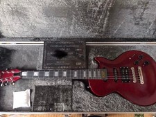 Chitarra elettrica ESP LUNA SEA INORAN modello ILP-lV firma ROSSO e custodia rigida