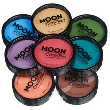 Pro Face  Body Paint Cake Pots by - Adventure Colours Set - Professional Wat...