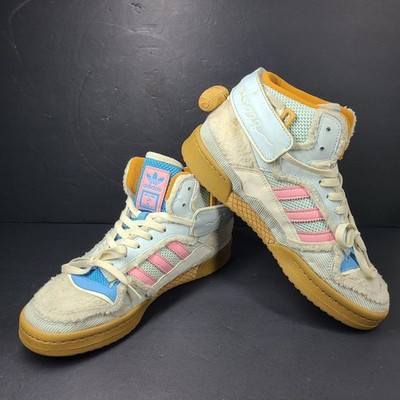 Adidas × Melting Sadness Forum  Karoro  GW8921 Multicolor High-Top Sneakers Sz 9