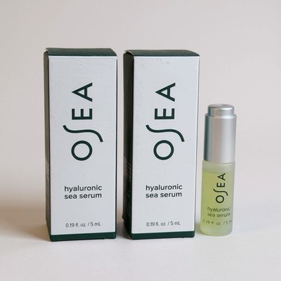 OSEA Hyaluronic Sea Serum 0.19 oz Travel Size   New / Rare Find - 2 pack