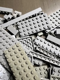 Lego Light Bluish Gray Light Gray Bricks Plates Bulk Vintage Modern 310pcs