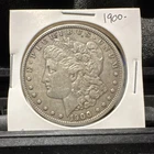 1900 Morgan Silver Dollar $1 0.9 Fine Silver Business Strike Circulated Ungraded