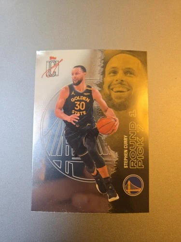 2025 Topps Signature Class - Steph Curry #52 Chrome Golden State Warriors