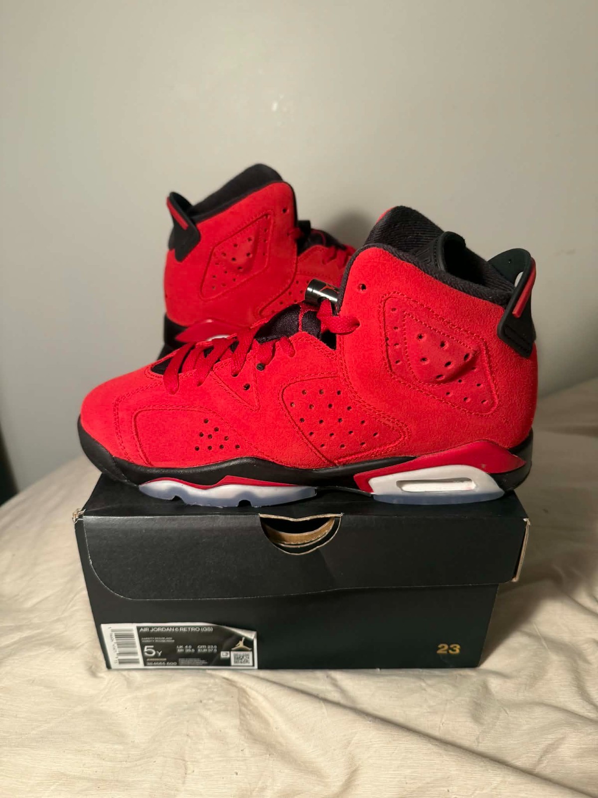 Nike Air Jordan 6 Retro Toro Bravo Mens Sneakrs CT8529-600