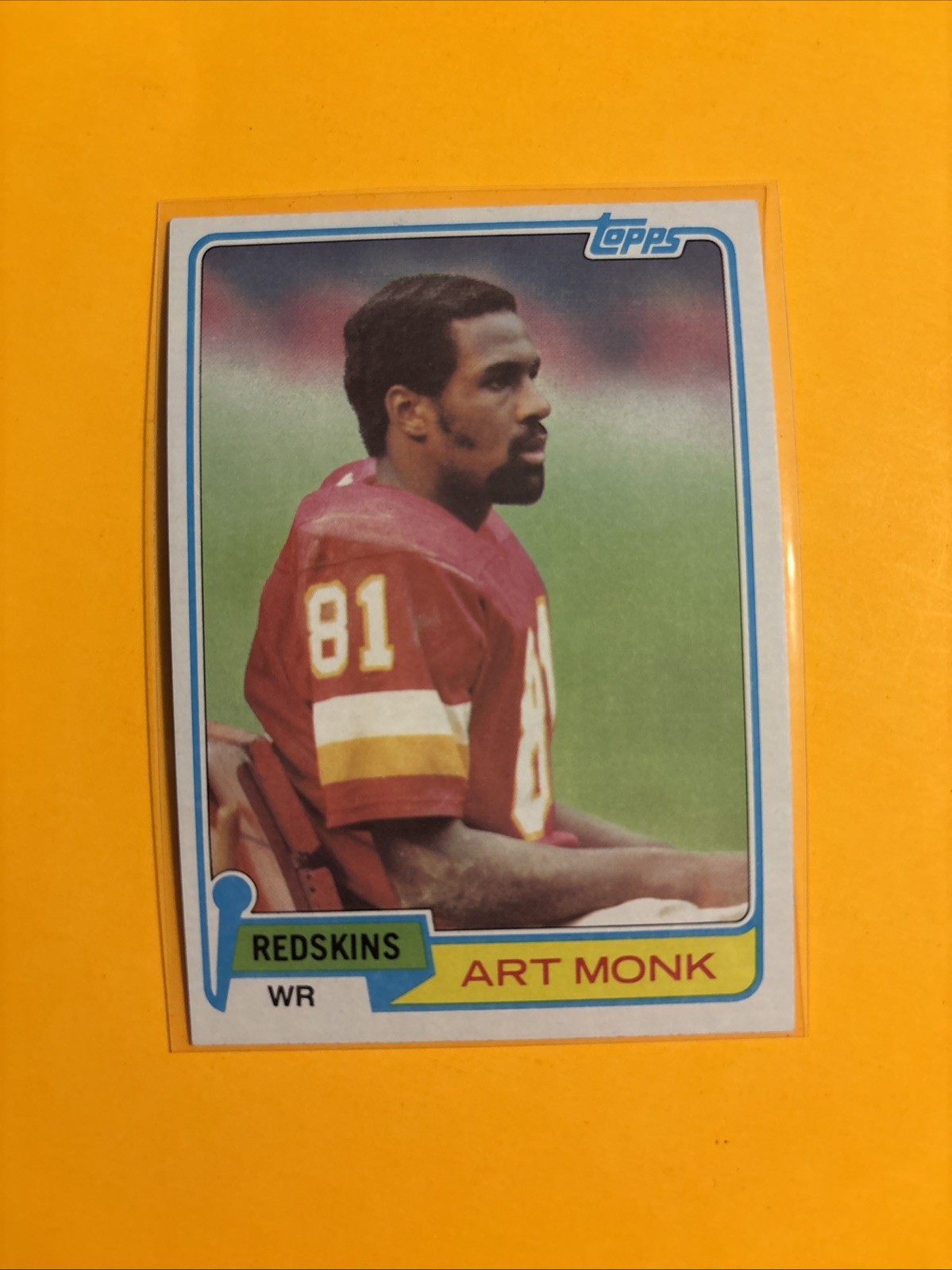 QTY ... ART MONK Rookie Card RC 1981 Topps Football #194 EX or Better