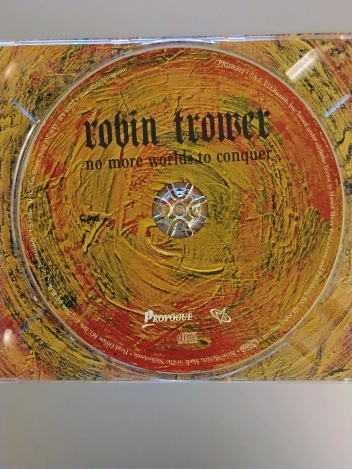 Robin Trower - No More Worlds To Conquer (CD/Digipak/VG Pre-owned) - Image 2 of 3