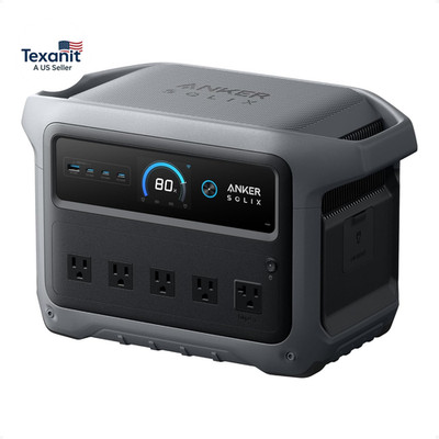 SOLIX C1000 Gen 2 Portable Power Station, 2,000W (Peak 3,000W