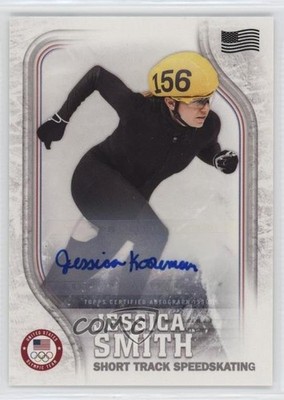 2018 US Olympic & Paralympic Team and Hopefuls 22/25 Jessica Smith Auto 0jk5