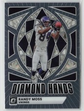 2025 Donruss Optic Diamond Hands Randy Moss #9 Minnesota Vikings