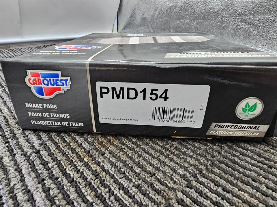 Pastilla de freno de disco delantera para Chevrolet S10 2002-1982 GMC Sonoma 2002-1991 PMD154 Foto 3 de 4