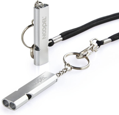 Emergency Whistles Lifeguard Safety Whistle with Lanyard and Keychain for Outdoo