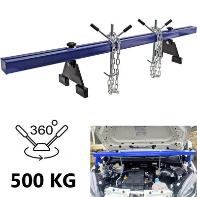 500kg Motorbrücke Kotflügeltraverse Motorhalter Motorheber Motor Getriebehalter