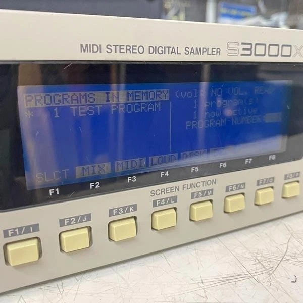 AKAI professional S3000XL Digital 16-bit Rack Mount Tested Used Sampler 32-Voice - Image 4 of 4