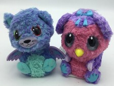 Electronic Hatchimals Hatchibabies TESTED WORKING Owl And Cat