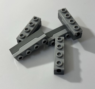 LEGO Parts - Dark Bluish Gray Projectile Launcher, 15301c01,  QTY 5