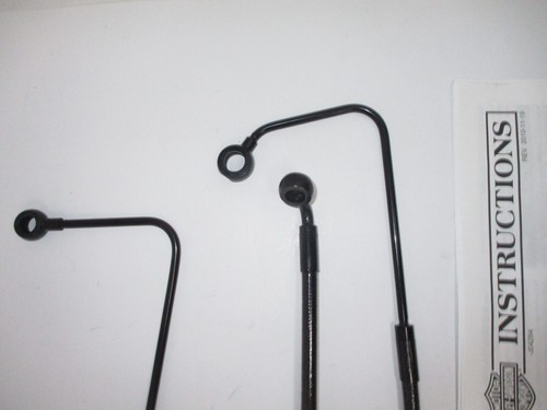 Harley-Davidson Black Lower ABS Brake Line Kit 91500014 - Bild 6 von 7