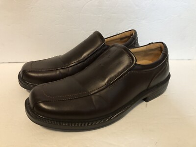 Deer Stags Men\'s Brown Leather Greenpoint Slip On‎ Loafers Shoes Size 10.5 M Deer Stags 902 Collection Greenpoint Men main image 2
