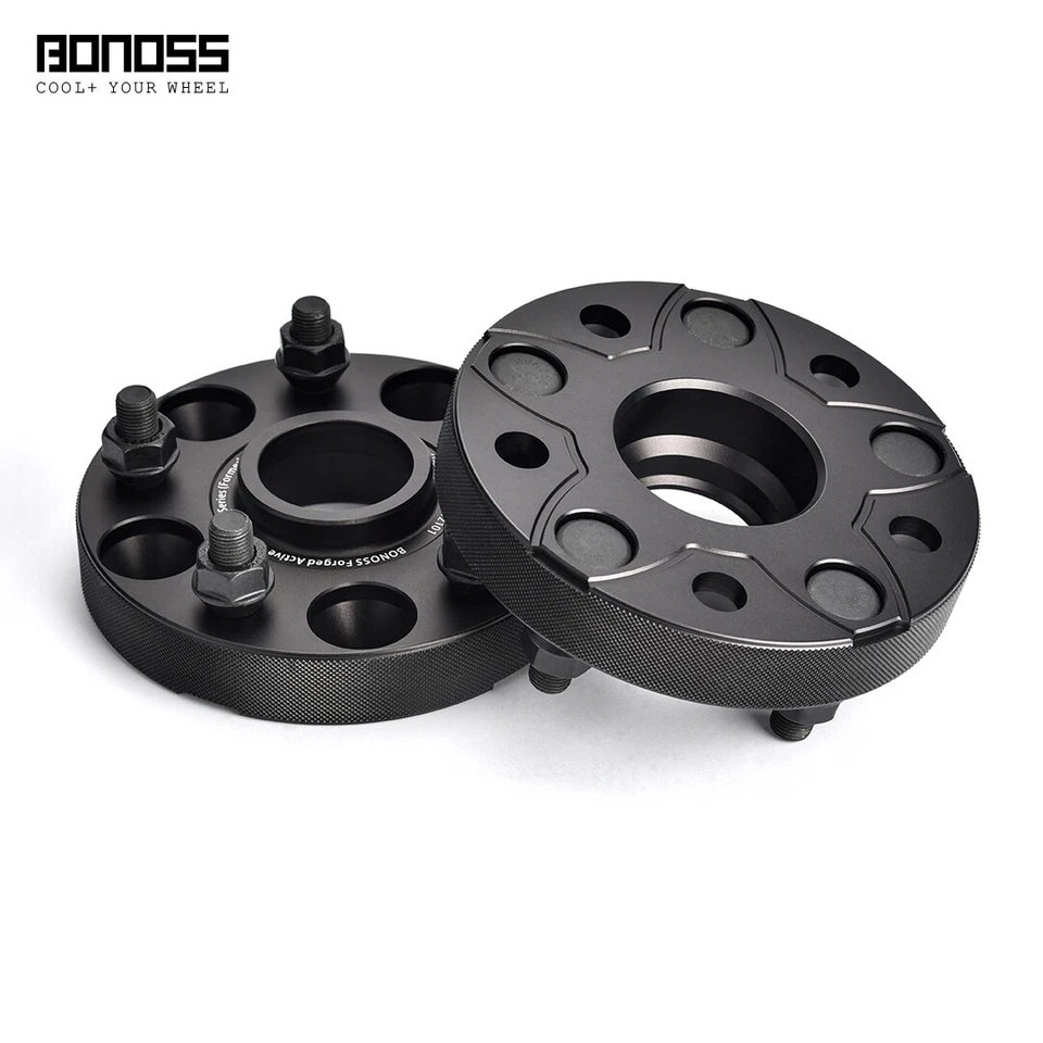 Espaciador de rueda forjado BONOSS 4x25 mm para Land Rover Range Rover Evoque 5x108 CB63,3 Foto 4 de 4