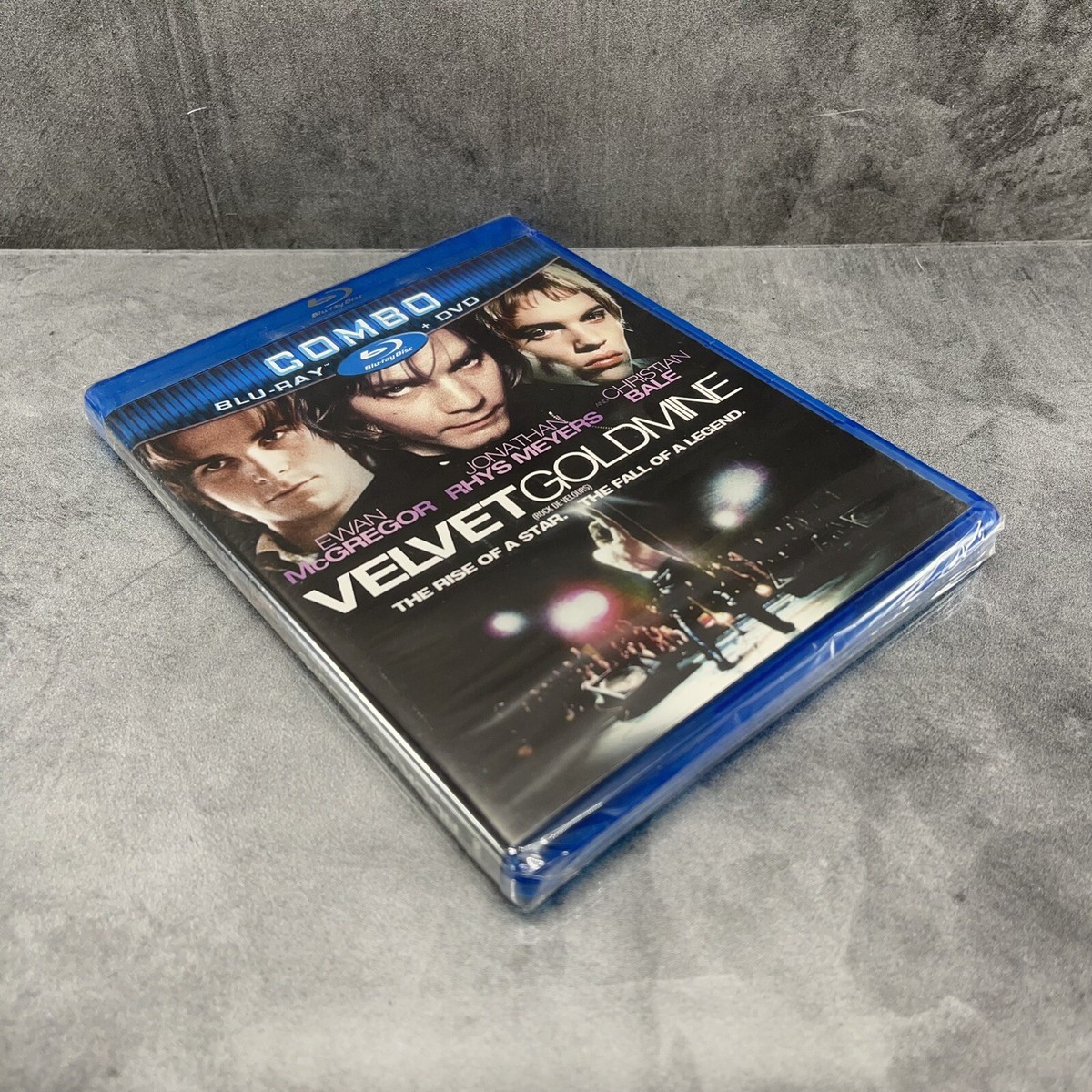 Velvet Goldmine (1998) Blu-ray + DVD Ewan McGregor Christian