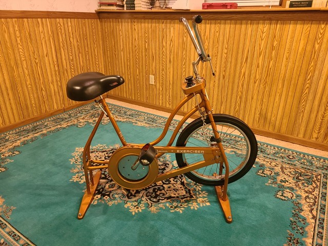 schwinn stationary bike vintage