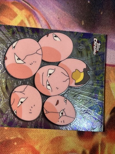 Exeggcute Card Foil Topps Chrome 2000 TV #102 ✨🔥SHIPS FAST💨RARE💎 - Picture 5 of 15