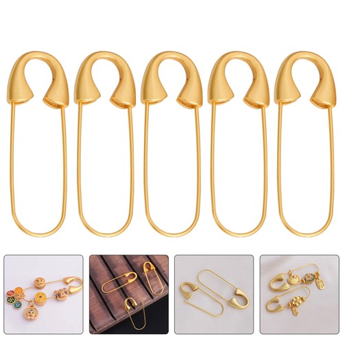 5Pcs Crafting Fashion Clothing Clothes Metal Brooch Pin Crafts Diy Friends Home