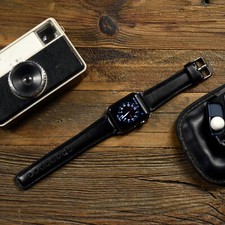 Genuine Leather Apple Watch Band 42mm, 38mm, 40mm, 44mm for Series1-2-3-4-5-6-SE