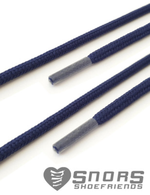 Lacci Da Scarpe Blu Scuri Tondi A Sconto | Compra Stringhe Online – Cura Della Scarpa - Foto 9