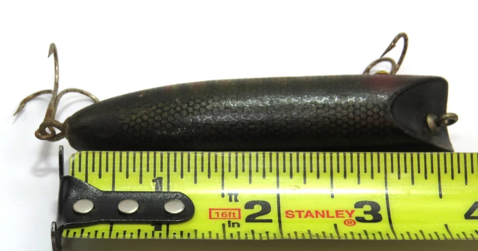 Винтажная деревянная рыболовная приманка Abbey & Imbrie/HICO Go Getter воблер - Изображение 2 из 4