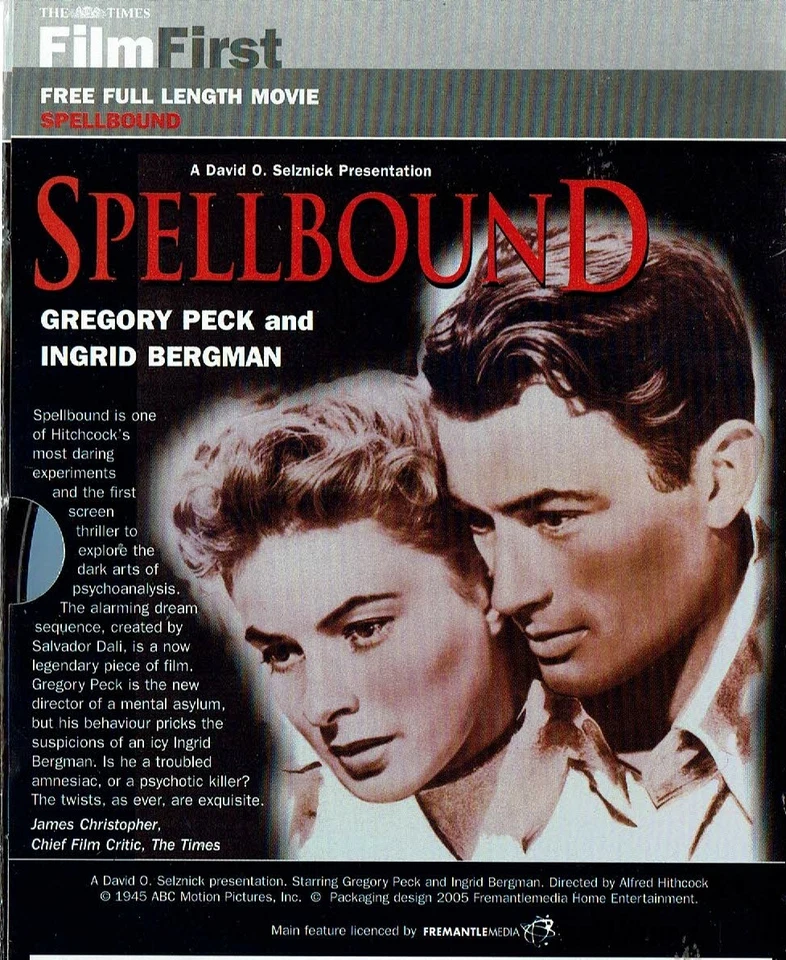 Spellbound - Ingrid Bergman - Gregory Peck -Full Film -N/Paper 1945 - Image 2 of 2