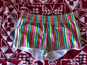 adidas womens 3 stripe shorts