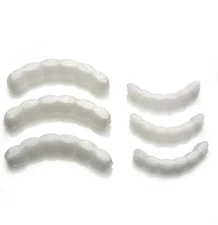 Molding Wax Fitting Silicone Fixing Bar for Top & Bottom Teeth Grillz 3Pcs Set