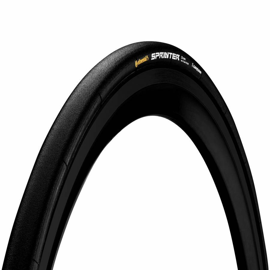 Boyau route Continental Sprinter 700 x 25 noir pour roue carbone