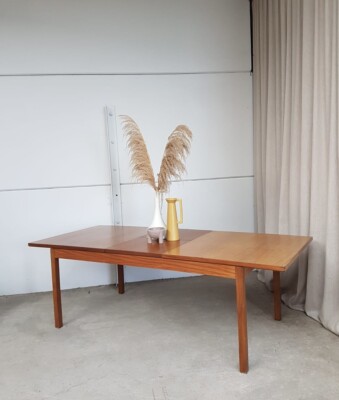 Vintage Mid Century Esstisch ausziehbar Danish Scandi Retro R649