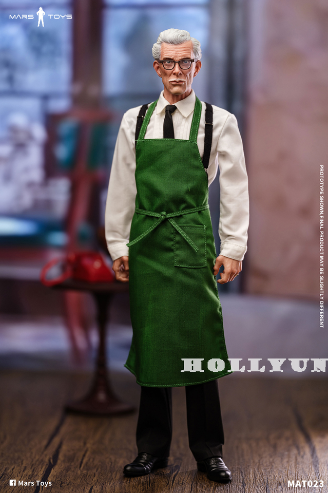 Mars Toys Batman Butler 1966 Alfred Pennyworth 1/6 Action Figure ...