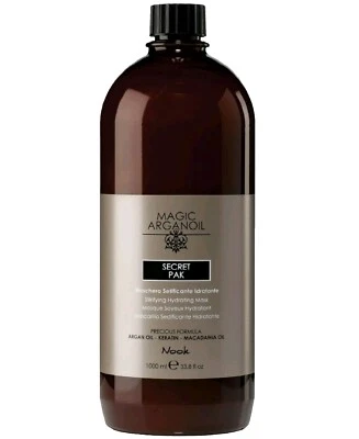 MAXIMA MASCHERA MAGIC ARGAN SECRET PAK IDRATANTE CAPELLI SECCHI OPACHI 1000ML