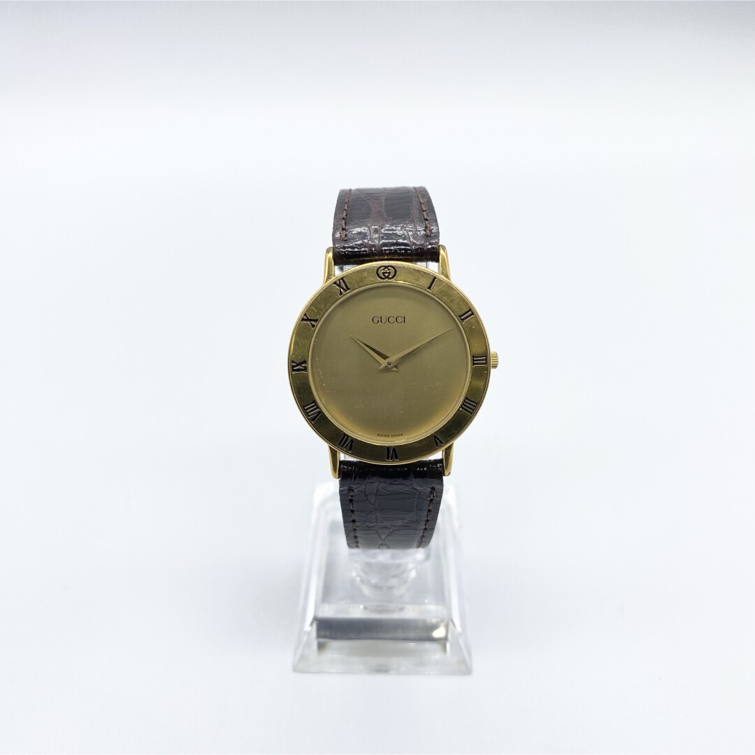 【在庫処分】セール1万円稼働OLDGUCCI レディース時計 3000.2.L 在庫処分】セール1万円稼働OLDGUCCI レディース時計 3000.2.L