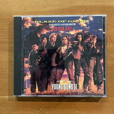 Blaze Of Glory Young Guns II Bon Jovi CD 