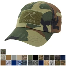 Tactical Operator Cap Adjustable Contractor Hat Army Military Camo Loop Patches