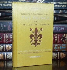 NEW Sealed Prince Machiavelli Art of Power Illustrated Deluxe Hardcover