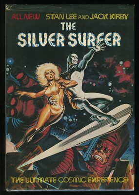 The Silver Surfer 1978 Hardcover Dust Jacket HC DJ Fireside Stan Lee Jack Kirby 